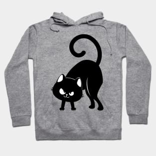 Ominous black cat Hoodie